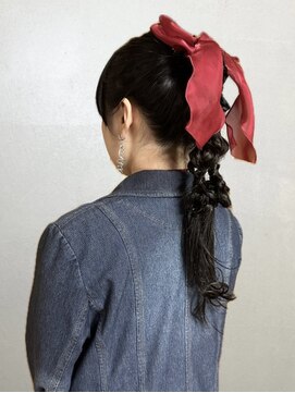 アイラス(I'LAS) 【ERI】お呼ばれヘア/結婚式ヘア/ポニーテールアレンジ