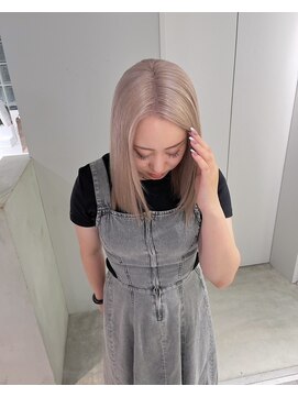 リンドトウキョウ(LINDO TOKYO) ハイトーン/ ミルクティーカラー/デザインカラー/透明感カラー