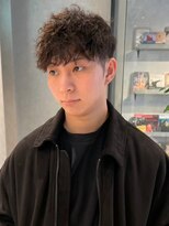メンズサロン ブロック(Men's Salon bloc) ツイストスパイラルパーマ　ニュアンスパーマ　メンズマッシュ
