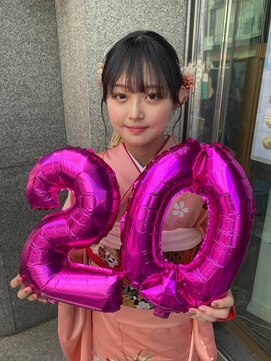 フーチー クーチー アマティー 豊中店(FUCHI KUCHI amati) @fuchi_kuchi.okada［豊中,髪質改善/2025年成人式アップセット］