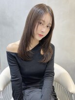 グロー 大宮(GLROW)&nbsp;□ 韓国大宮顔周りレイヤーカットハッシュカット透明感カラー