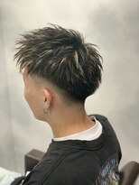 クレオ 片江店(CREO)&nbsp;フェードハイライトツイストパーマ