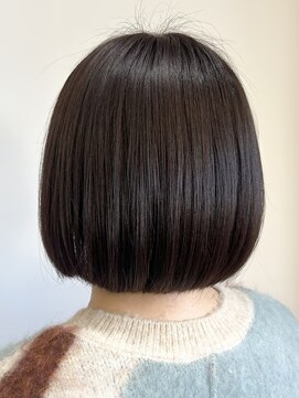 アヤラ オーガニックアンドスパ 東船橋店(AYALA) 【江添茉友】ふわっとボブ/暖色ブラウン/艶カラー