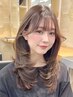 【おすすめ】カット+透明感カラー 16500→13200【レイヤーカット/銀座】