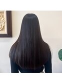 ワンレングスロング