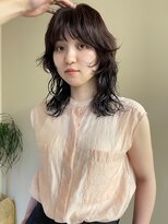 ヤント(yant)&nbsp;ミディアムパーマ × フェイスレイヤー