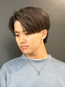 エルマーク 渋谷(L-MARK) センターパートニュアンスパーマ韓国カルマパーマコンマヘア