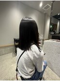 子供さんの朝を楽に髪質改善縮毛矯正