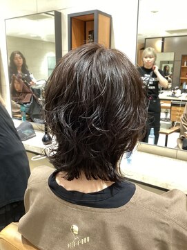 ピークアブー アヴェダ 池袋東武(PEEK-A-BOO AVEDA) レイヤーウルフボブパーマ