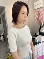 ナジック(749)&nbsp;ピンクブラウン×ボブ