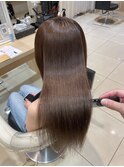 柔らかいストレートヘア◎プレミアム髪質改善縮毛矯正