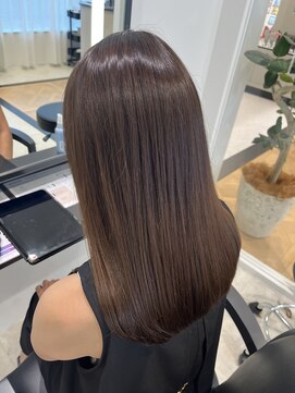 メゾンブラン 川西阪急店(Maison Blanc) 透明感カラーと髪質改善トリートメントで叶うさら艶髪