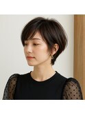 美フォルムショートレイヤー　20代 30代 40代 50代 60代髪質改善
