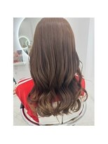 アイニ 天王寺アポロ店(aini)&nbsp;カラーハイライトハッシュカットレイヤーカットボブ髪質改善