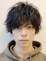 フィフス 神南(fifth) 渋谷メンズパーマシャドウパーマ緩め波巻きパーマッシュウルフ◆