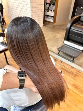 コミレ(COMILE) ロング縮毛矯正/髪質改善 酸性ストレート 髪質改善ストレート