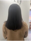 酸性ストレートセミロング