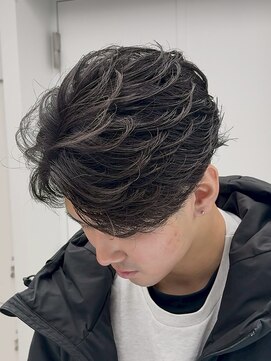 フィフス 渋谷(fifth) 渋谷無造作パーマセンターパートニュアンスパーマシャドウパーマ