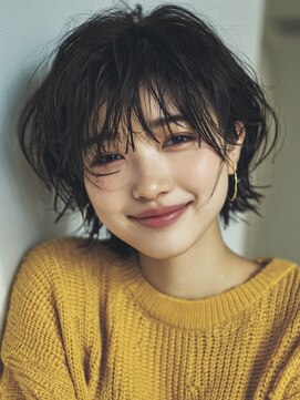 プラスリブ(Plus Lib) 黒髪ショート