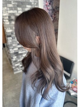 プリームヘアーホワイト(Pleame hair WHITE) ラベンダーグレージュ