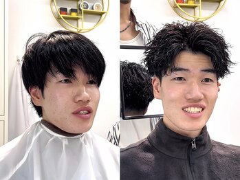 エース(ACES)の写真/なぜ似合うのか?カットやパーマをなぜ?を説明してくれるメンズサロン