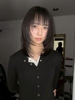 ナービス(NARVIS)&nbsp;顔まわりカット/ハッシュカット/アッシュグレージュ