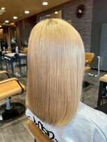 アイコニック 日進梅森台店(ICONIQ)&nbsp;【髪質改善カラーエステ】艶髪/ブロンドベージュ