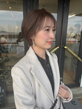 フィルム(FiLMs) 透明感ラテブラウン/艶髪/ヘアデザイン/アップスタイル