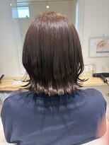 ロアエイル(LoreAirl) 顔まわりレイヤーのボブウルフ2WAY