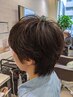 ショートヘアシャンプーカット￥3000