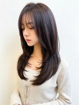 ルノヘアー(Lunohair) ブリーチなしカラー髪質改善ストレート韓国風艶髪くびれ