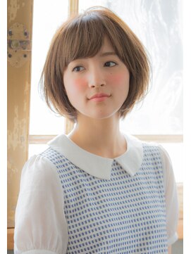 ジョエミバイアンアミ(joemi by Un ami) (joemi)ワイドバングくびれミディモーブカラーワンサイド(花野)