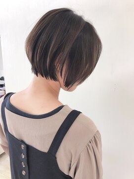 マノンヘアーデザイン(manon hair design..) どこから見てもバランスの良い小顔大人ショート