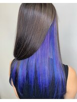 トリニティ(trinity)&nbsp;インナーカラー☆ブルーXパープル