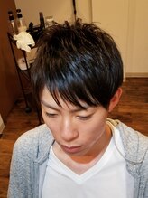 ヘアーグロースフォーメン(HAIR GROWTH for men) アシメバングミディショート