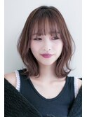 レイヤーボブ×ハイトーン[心斎橋/髪質改善]