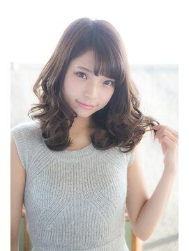 ヘアーズ ロッソ テラス(hair's ROSSO TERRACE) 【鶴見】伸ばしかけ 無造作 カール ふわミディ☆[30代40代50代]