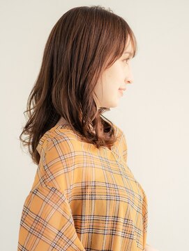 エンタク 新宿三丁目店(enntaku) 【enntaku新宿】シースルーバング マロンカラー