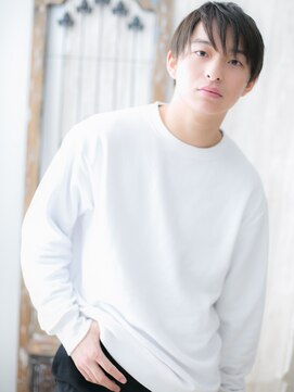 モッズヘア メン 南越谷南口店(mod's hair men) 前髪がポイント!好感度大!無造作ウェットヘアE