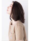 黒髪 大人可愛いナチュラルボブ