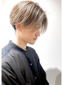 モテるアップバング束感モテ髪イケメン流行ワックスなし刈り上げ
