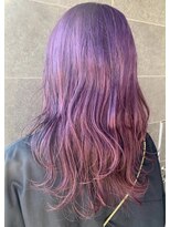 アルモ ヘア フア 東静岡(ALMO hair HUA) 【ALMO】〈大人っぽいピンク〉くすみラズベリー