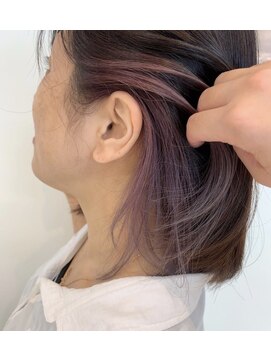 ヘアーズ ジェイジェイ Hairs JJ 長田店 インナーカラー