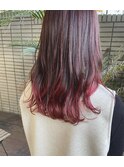【hair salon W】チェリーピンク