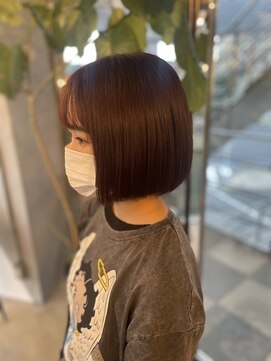 ヘアーサロン オルト(hair salon ort) ミニボブ×インナーカラー