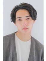 ヘアサロンガリカアオヤマ(hair salon Gallica aoyama) 【Gallica】爽やかセンターパート/黒髪ナチュラルショート<青山>
