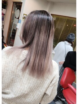 ライフステージ(Life Stage) ピンクベージュバレイヤージュ