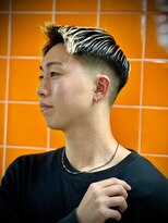 ヒロギンザ 仙台本店(HIRO GINZA)&nbsp;仙台　スキンフェード　ハイライト　メンズ