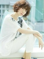 エムスラッシュ たまプラーザ(M.SLASH)&nbsp;■大人こなれエアリーボブ透け感カラーM.SLASHたまプラーザ15-2