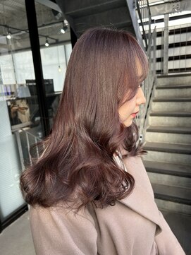 テラスヘア 新潟駅南(TERRACE hair) 女性らしさUP!ピンクベージュ~イノアオイルカラー~